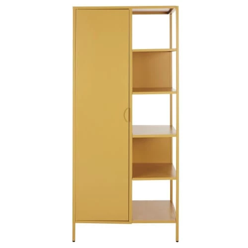 Maisons Du Monde Armoires Enfant Armoire 1 Porte Battante En Métal Jaune 3 Maisons Du Monde Armoires Enfant Armoire 1 Porte Battante En Métal Jaune