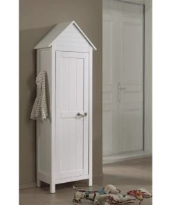 Armoires enfant Soldes -Armoires enfant Soldes armoire 1 porte beachhouse blanc 1
