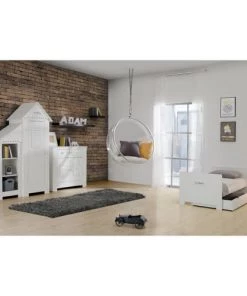 Pinio Armoires Enfant Armoire 1 Porte Blanc -Armoires enfant Soldes armoire 1 porte blanc 6