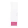 Wookids Armoires Enfant Armoire 1 Porte Façade Tiroir Fushia