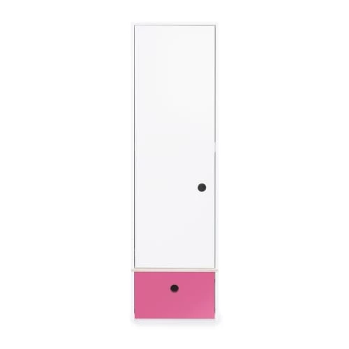 Wookids Armoires Enfant Armoire 1 Porte Façade Tiroir Fushia 3 Wookids Armoires Enfant Armoire 1 Porte Façade Tiroir Fushia