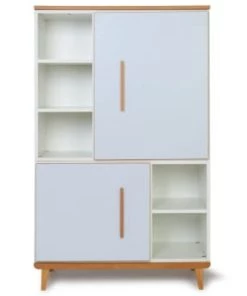 Wookids Armoires Enfant Armoire 147cm 2 Portes Blanc -Armoires enfant Soldes armoire 147cm 2 portes bleu ciel 6
