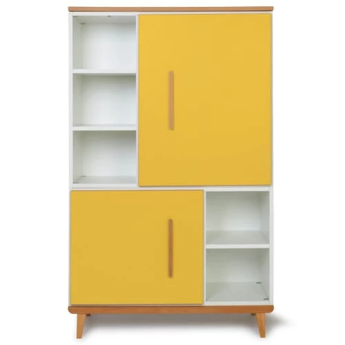 Wookids Armoires Enfant Armoire 147cm 2 Portes Jaune Soleil 3 Wookids Armoires Enfant Armoire 147cm 2 Portes Jaune Soleil