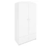 Kocot Kids Armoires Enfant Armoire 2 Portes 1 Tiroir Blanc -Armoires enfant Soldes armoire 2 portes 1 tiroir blanc 7