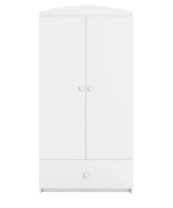 Kocot Kids Armoires Enfant Armoire 2 Portes 1 Tiroir Blanc -Armoires enfant Soldes armoire 2 portes 1 tiroir blanc 9