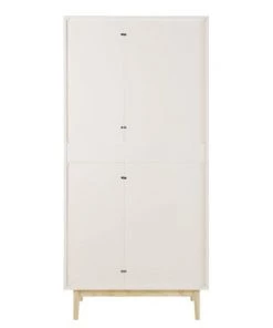 Maisons Du Monde Armoires Armoire 2 Portes 1 Tiroir Blanc Avec Miroir -Armoires enfant Soldes armoire 2 portes 1 tiroir blanc avec miroir 1000 11 33 150257 6