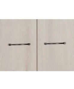 Sauthon Armoires Enfant Armoire 2 Portes 188x56x103cm Beige -Armoires enfant Soldes armoire 2 portes 188x56x103cm beige 2