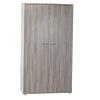 Sauthon Armoires Enfant Armoire 2 Portes 188x56x103cm Gris Foncé