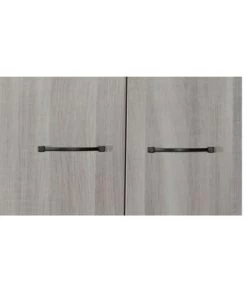 Sauthon Armoires Enfant Armoire 2 Portes 188x56x103cm Gris Foncé -Armoires enfant Soldes armoire 2 portes 188x56x103cm gris fonce 3