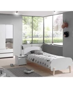 Vipack Armoires Enfant Armoire 2 Portes Blanc -Armoires enfant Soldes armoire 2 portes blanc 14