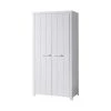 Vipack Armoires Enfant Armoire 2 Portes Blanc
