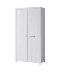 Vipack Armoires Enfant Armoire 2 Portes Blanc