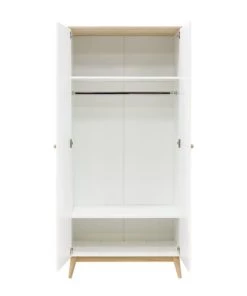 Bopita Armoires Enfant Armoire 2 Portes Blanc Chêne -Armoires enfant Soldes armoire 2 portes blanc chene 2