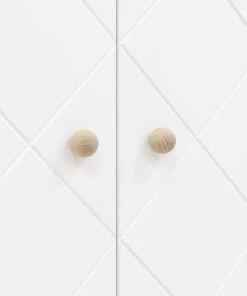 Bopita Armoires Enfant Armoire 2 Portes Blanc Chêne -Armoires enfant Soldes armoire 2 portes blanc chene 3