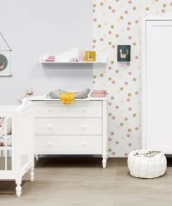 Bopita Armoires Enfant Armoire 2-portes Blanc En MDF Et Hêtre -Armoires enfant Soldes armoire 2 portes blanc en mdf et hetre 5
