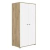 Diagone Armoires Enfant Armoire 2 Portes Blanc Naturel