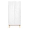 Bellamy Armoires Enfant Armoire 2 Portes Blanc Naturel -Armoires enfant Soldes armoire 2 portes blanc naturel 11