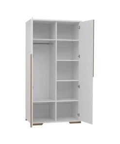 Pinio Armoires Enfant Armoire 2 Portes Blanc Naturel -Armoires enfant Soldes armoire 2 portes blanc naturel 17