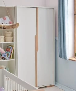 Pinio Armoires Enfant Armoire 2 Portes Blanc Naturel -Armoires enfant Soldes armoire 2 portes blanc naturel 18