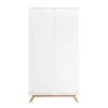 Bopita Armoires Enfant Armoire 2 Portes Blanc Naturel -Armoires enfant Soldes armoire 2 portes blanc naturel 4
