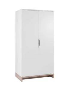 Galipette Armoires Enfant Armoire 2 Portes Blanc Naturel