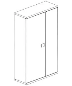 Terre De Nuit Armoires Enfant Armoire 2 Portes En Bois Gris Clair Et Jaune 223cm 8 Terre De Nuit Armoires Enfant Armoire 2 Portes En Bois Gris Clair Et Jaune 223cm -Armoires enfant Soldes armoire 2 portes en bois gris clair et jaune 223cm 2