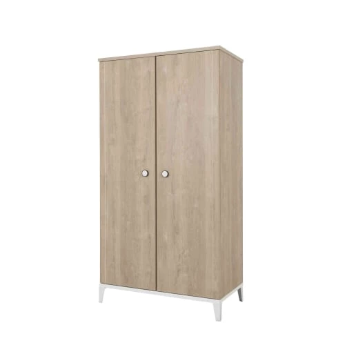 Galipette Armoires Enfant Armoire 2 Portes En Bois Imitation Chêne Blond 58cm 6 Galipette Armoires Enfant Armoire 2 Portes En Bois Imitation Chêne Blond 58cm – Image 4