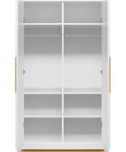 Bopita Armoires Enfant Armoire 2 Portes Gris Naturel Naturel -Armoires enfant Soldes armoire 2 portes gris naturel naturel 4