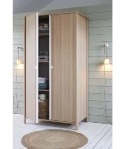 Galipette Armoires Enfant Armoire 2 Portes Naturel -Armoires enfant Soldes armoire 2 portes naturel 14