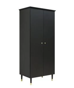Bopita Armoires Enfant Armoire 2-portes Noir Mat En MDF Et Panneaux De Particules 10 Bopita Armoires Enfant Armoire 2-portes Noir Mat En MDF Et Panneaux De Particules -Armoires enfant Soldes armoire 2 portes noir mat en mdf et panneaux de particules 2