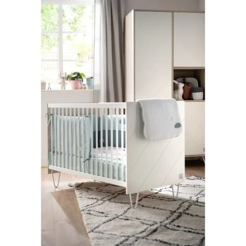 Sauthon Armoires Enfant Armoire 3 Portes 1 Niche 199x56x101cm Blanc 6 Sauthon Armoires Enfant Armoire 3 Portes 1 Niche 199x56x101cm Blanc – Image 4