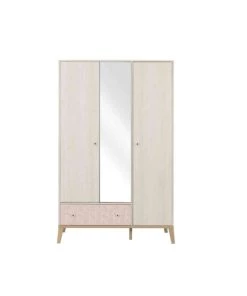 Terre De Nuit Armoires Enfant Armoire 3 Portes 1 Tiroir En Bois Imitation Chêne Blanchi 201cm 9 Terre De Nuit Armoires Enfant Armoire 3 Portes 1 Tiroir En Bois Imitation Chêne Blanchi 201cm -Armoires enfant Soldes armoire 3 portes 1 tiroir en bois imitation chene blanchi 201cm 3