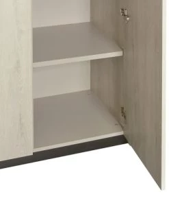 Altobuy Armoires Enfant Armoire 3 Portes 165cm Aspect Bois Blanchi -Armoires enfant Soldes armoire 3 portes 165cm aspect bois blanchi 5