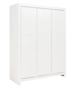 Bopita Armoires Enfant Armoire 3-portes Avec Rainures Blanc En MDF Et Panneaux De Particules 10 Bopita Armoires Enfant Armoire 3-portes Avec Rainures Blanc En MDF Et Panneaux De Particules -Armoires enfant Soldes armoire 3 portes avec rainures blanc en mdf et panneaux de particules 2