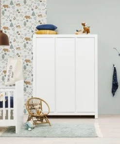 Bopita Armoires Enfant Armoire 3-portes Avec Rainures Blanc En MDF Et Panneaux De Particules 13 Bopita Armoires Enfant Armoire 3-portes Avec Rainures Blanc En MDF Et Panneaux De Particules -Armoires enfant Soldes armoire 3 portes avec rainures blanc en mdf et panneaux de particules 5