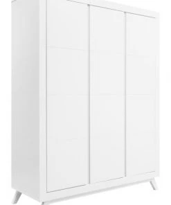 Bopita Armoires Enfant Armoire 3 Portes Blanc