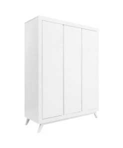 Bopita Armoires Enfant Armoire 3 Portes Blanc