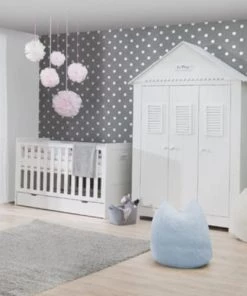 Pinio Armoires Enfant Armoire 3 Portes Blanc -Armoires enfant Soldes armoire 3 portes blanc 38