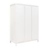 Bopita Armoires Enfant Armoire 3 Portes Blanc
