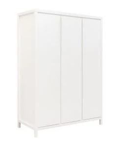 Bopita Armoires Enfant Armoire 3 Portes Blanc