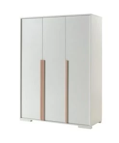 Vipack Armoires Enfant Armoire 3 Portes Blanc