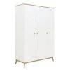 Bopita Armoires Enfant Armoire 3 Portes Blanc Chêne -Armoires enfant Soldes armoire 3 portes blanc chene