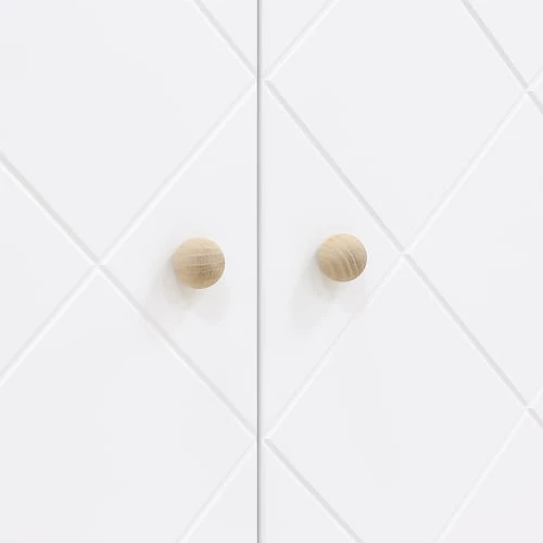 Bopita Armoires Enfant Armoire 3 Portes Blanc Chêne 6 Bopita Armoires Enfant Armoire 3 Portes Blanc Chêne – Image 4