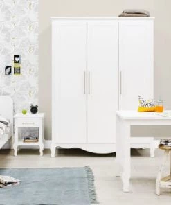 Bopita Armoires Enfant Armoire 3-portes Blanc En MDF Et Panneaux De Particules 13 Bopita Armoires Enfant Armoire 3-portes Blanc En MDF Et Panneaux De Particules -Armoires enfant Soldes armoire 3 portes blanc en mdf et panneaux de particules 5