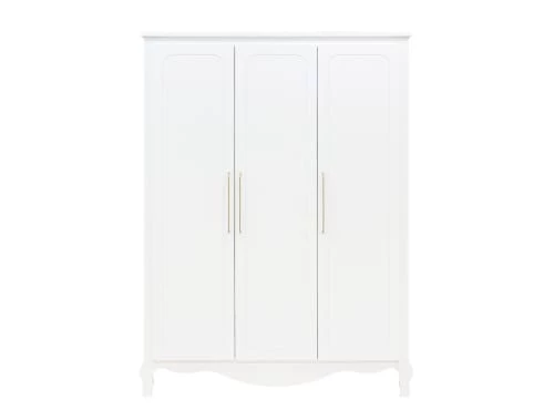 Bopita Armoires Enfant Armoire 3-portes Blanc En MDF Et Panneaux De Particules 3 Bopita Armoires Enfant Armoire 3-portes Blanc En MDF Et Panneaux De Particules
