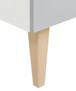 Bopita Armoires Enfant Armoire 3 Portes Blanc Gris -Armoires enfant Soldes armoire 3 portes blanc gris 4