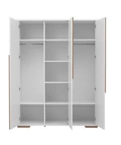 Pinio Armoires Enfant Armoire 3 Portes Blanc Naturel -Armoires enfant Soldes armoire 3 portes blanc naturel 12