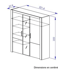 Gami Armoires Enfant Armoire 3 Portes Effet Bois Marron Clair 13 Gami Armoires Enfant Armoire 3 Portes Effet Bois Marron Clair -Armoires enfant Soldes armoire 3 portes effet bois marron clair 5