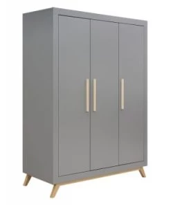 Bopita Armoires Enfant Armoire 3 Portes Gris -Armoires enfant Soldes armoire 3 portes gris 12