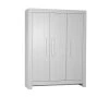Pinio Armoires Enfant Armoire 3 Portes Gris